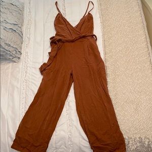 FREE PEOPLE LIKE NEW! Burnt Orange Jumpsuit❤️